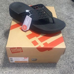 FitFlop Lattice Surfa Flip Flops
